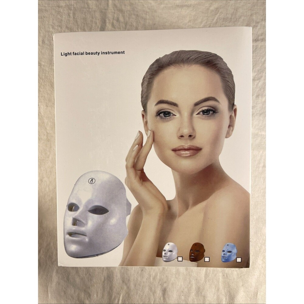 LED Light Therapy Facial Mask – Skin Rejuvenation Beauty Instrument Anti-Aging